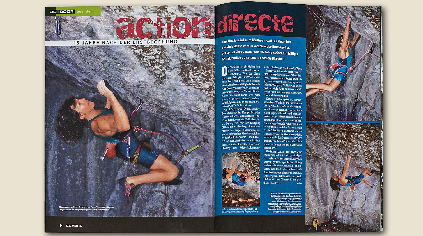 Wolfgang Güllich - Action Directe